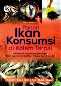 Panen Ikan Konsumsi di Kolam Terpal