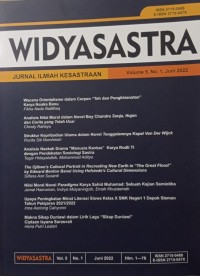 Widyasastra: Jurnal Ilmiah Kesastraan Volume 5, No. 1, Juni 2022