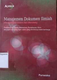 Manajemen Dokumen ilmiah Menggunakan Zotero dan Mendeley