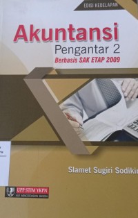 Akuntansi Pengantar 2 Berbasis SAK ETAP 2009