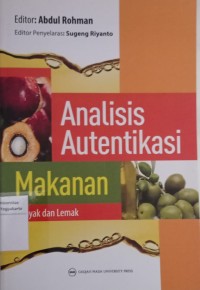 Analisis Autentikasi Makanan: Minyak dan Lemak