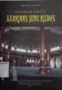 Image of Sejarah Sosial : Kerajaan Hitu Ambon