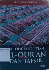 Metode Penelitian Al-Qur'an dan Tafsir