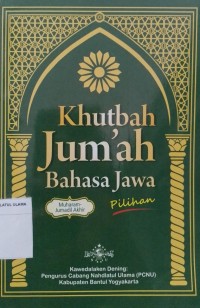 Khutbah Jum'ah Bahasa Jawa