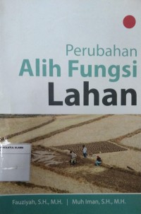 Perubahan Alih Fungsi Lahan