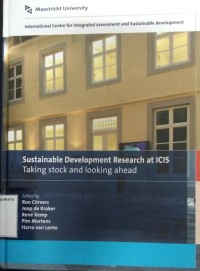 Sustainable Development Research at ICIS Taking Stock and Looking Ahead