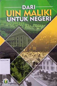 Dari UIN Maliki Untuk Negeri