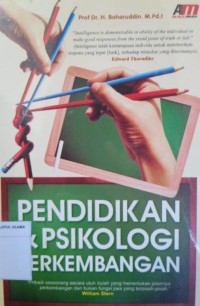 Pendidikan & Psikologi Perkembangan