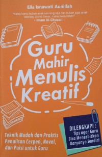 Guru Mahir Menulis Kreatif