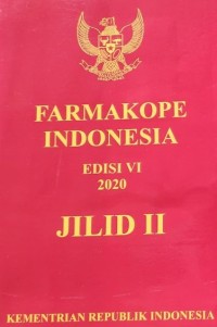 Farmakope Indonesia Jilid II