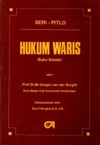 Hukum Waris Buku ke-1