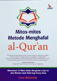 Mitos-mitos Metode Menghafal al-Qur'an