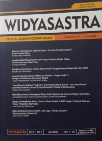 Widyasastra: Jurnal ilmiah kesastraan volume 5, no. 1, Juni 2022