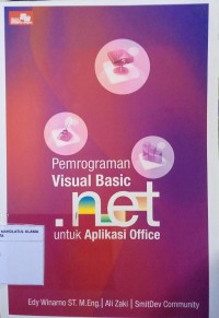 Image of Pemrograman Visual Basic.NET untuk Aplikasi Office
