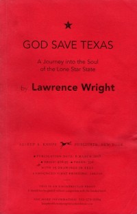 Image of God Save Texas