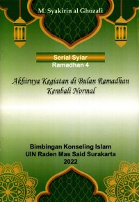 Akhirnya Kegiatan di Bulan Ramadhan Kembali Normal: Bimbingan konseling Islam UIN Raden Mas Said Surakarta
