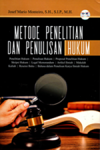 Image of Metode Penelitian dan Penulisan Hukum